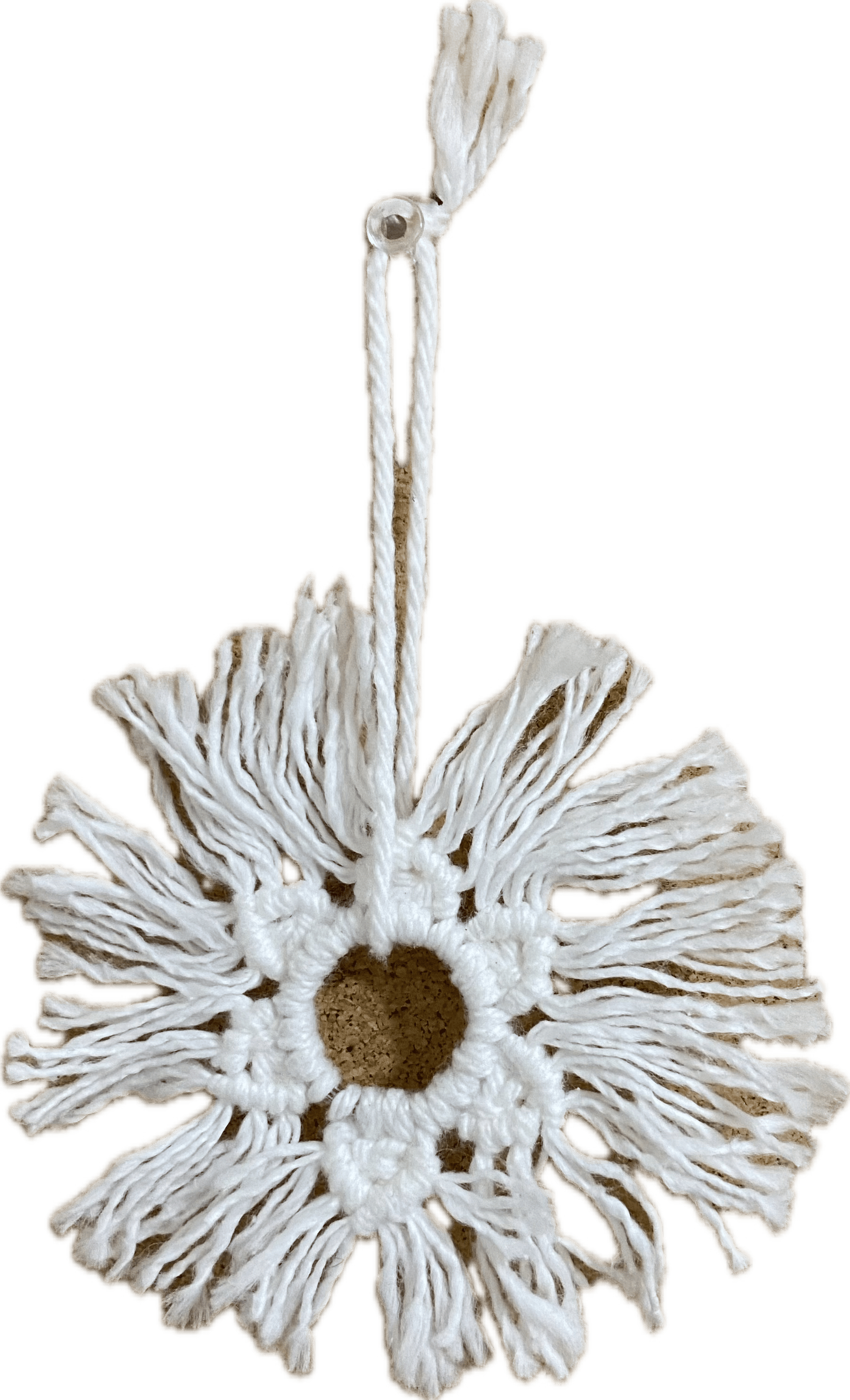 Macrame Snowflake Wall Hanging 8